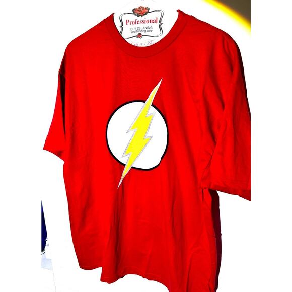 The Flash Mens T Shirt Tshirt 2X DC Comics XXL preShrunk - Picture 3 of 10